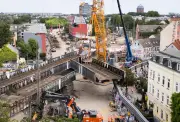 Sternbrücke Hamburg: Rückbau der alten Brücke bis Sonntag