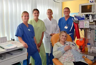 1000. Geburt im Rostocker Südstadt-Klinikum