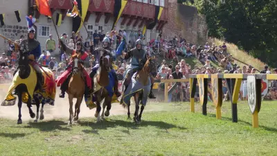 33. Burgfest in Burg Stargard: Mittelalter mit Hindernissen