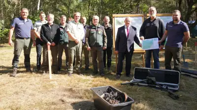 70 Hektar munitionsbelasteter Wald im Forstamt Karbow werden herabgestuft