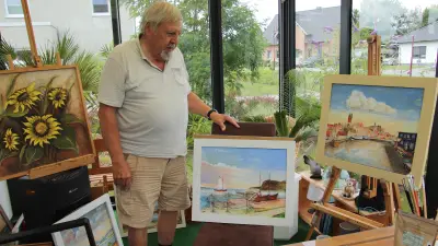 85-jähriger Künstler gründet neuen Kunstzirkel in Warin
