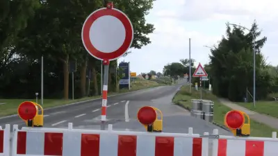 B110 bei Demmin: Vollsperrung endet planmäßig vor dem Schulstart