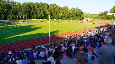 Bauarbeiten: Anker Wismar spielt mindestens eine Saison im Jahn-Stadion