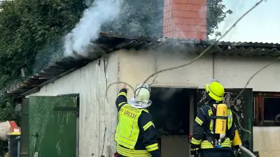 Brand in Heizhaus in Heidekrug schnell unter Kontrolle
