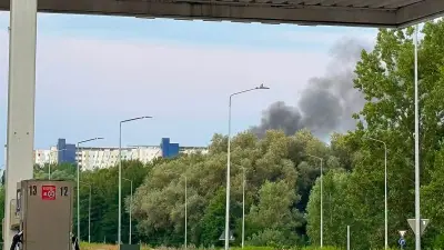 Brandstiftung in Rostock-Evershagen: Rauchsäule weckt Anwohner