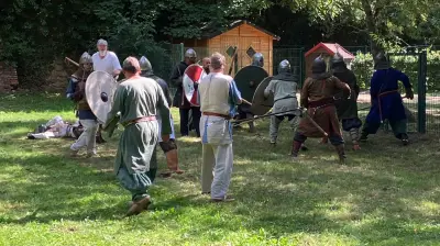Burgmannenlager am Amtsberg: Mittelalterfest zum 800. Stadtjubiläum