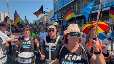Demo „Projekt M1llion“: Teilnehmer aus Löcknitz berichtet