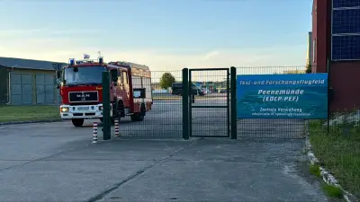 Drohne stürzt bei Peenemünde ab und löst Flächenbrand aus