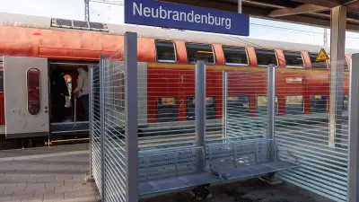 Endstation Neubrandenburg: Mann vom Bahnhof direkt ins Gefängnis