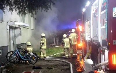 Feuer in Parchim: Mehrfamilienhäuser evakuiert, 25 Verletzte