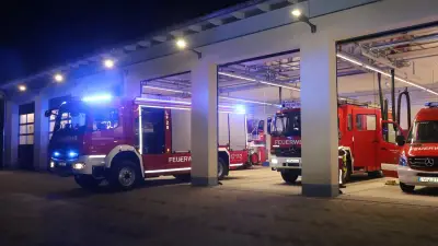 Feueralarm in Loitz: Großaufgebot rückt wegen Feuerschale aus