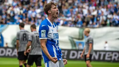 Hansa Rostock erkämpft 3:3 gegen Waldhof Mannheim