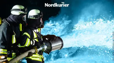 Küchenbrand in Neubrandenburg: Bewohnerin im Krankenhaus