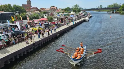 Kutterrudern beim Hansefest: Pokal des Bürgermeisters winkt in Anklam