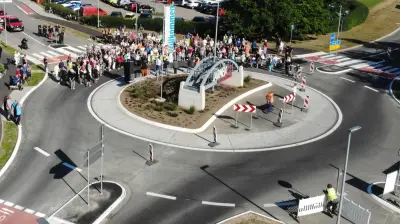 Neuer Kreisverkehr zur Ostsee in Jarmen offiziell freigegeben