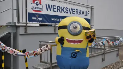 Neuer Werksverkauf in Grabow: Viermal größer mit Bananen-Schaumkuss