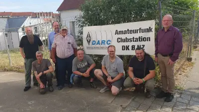 Neustrelitzer Amateurfunker bauen neues Klubheim in Glambecker Straße
