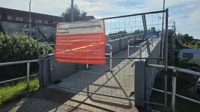 Rostock: Stadtteilbrücke nach acht Monaten wieder freigegeben