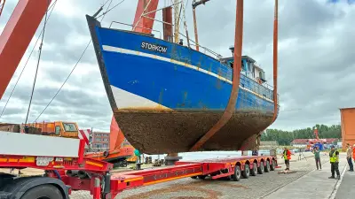 Rostocker Fischkutter „Storkow“ soll Denkmal werden