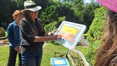 Salz-Workshop in Sülten: Kreativität mit Salz und Farbe