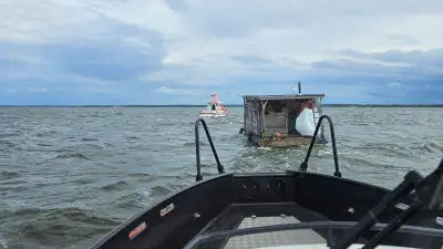 Seenotretter Ueckermünde: Drei Einsätze an einem Tag – Hausboot, Surfer, Segelboot