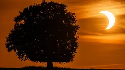 Sonnenfinsternis begeistert in MV – Fotograf hält den Moment fest