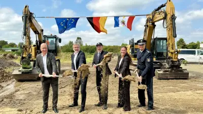 Spatenstich für neues Polizeirevier in Gadebusch: 11 Millionen Euro Investition