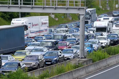 Staus zum Ferienende auf Autobahnen in Norddeutschland