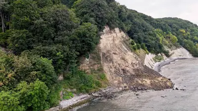 Warnung nach Erdrutsch: Steilküste im Nationalpark Jasmund instabil