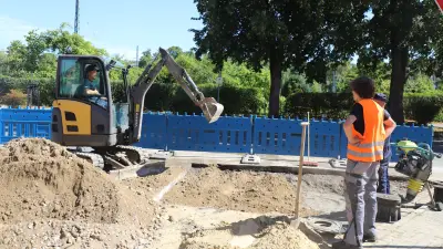 Wasserrohrbruch in Demmin: Vier Wohnblöcke von der Havarie betroffen