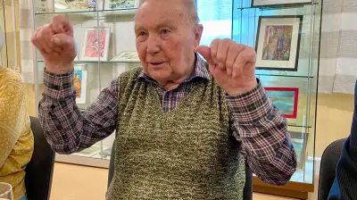 Zeitzeuge Leo Thiel erzählt im Kreisagrarmuseum von Flucht und Vertreibung