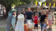 33. Burgfest auf Burg Stargard: 200.000. Gast geehrt