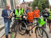 Demokradtour: Initiative radelt für Demokratie in MV und Sachsen-Anhalt