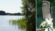 Denkmal erinnert an erschossenen Harry Krause am Goldensee