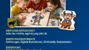 Endspurt: Güstrow sucht sein Jubiläums-Maskottchen bis 31. August