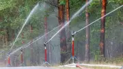 Erkundung nach Großbrand im Müritz Nationalpark - unklare Lage