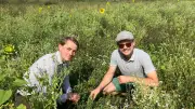 Junge Landwirte schaffen Blühwiesen per Patenschaft in Ollendorf