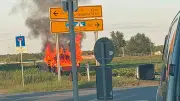 Karls Erdbeerstände: Brandserie hält Ermittler in Atem