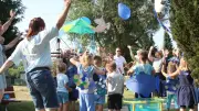 Kita Zwergenland in Torgelow weiht neue Matschanlage ein