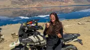 Motorrad-Abenteuer im Himalaya: Schwerinerin ignoriert Warnschild auf 5600 Metern