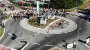 Neuer Kreisverkehr zur Ostsee in Jarmen offiziell freigegeben
