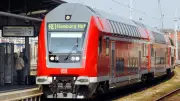 RE1-Chaos: Voller Zug in Holthusen, früherer RE1 fast leer