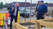 Richtfest in Demmin: Norma-Neubau mit Café und Bäckerei entsteht
