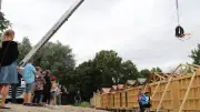 Richtfest: Neue Bootsschuppen am Oberbach in Neubrandenburg