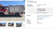 Rostock versteigert Feuerwehr-Fahrzeuge: 166.000 Euro Erlös