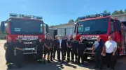 Sechs neue Löschfahrzeuge für Feuerwehren in MV ausgeliefert