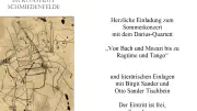 Sommerkonzert im Kunstgut Schmiedenfelde mit Darius-Quartett