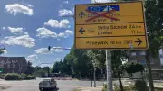 Straße an der B104 voll gesperrt: Grund ist Havarie-Folge
