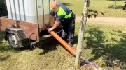 Tutow gießt 110 Bäume mit 100 Litern pro Baum