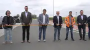Verkehrsfreigabe für 45-Hektar-Gewerbegebiet in Hornstorf gefeiert